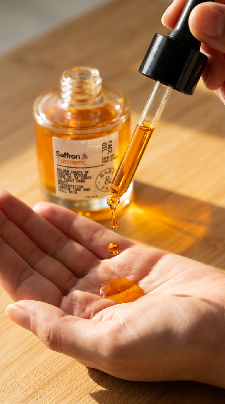 Saffron & Turmeric Face Oil